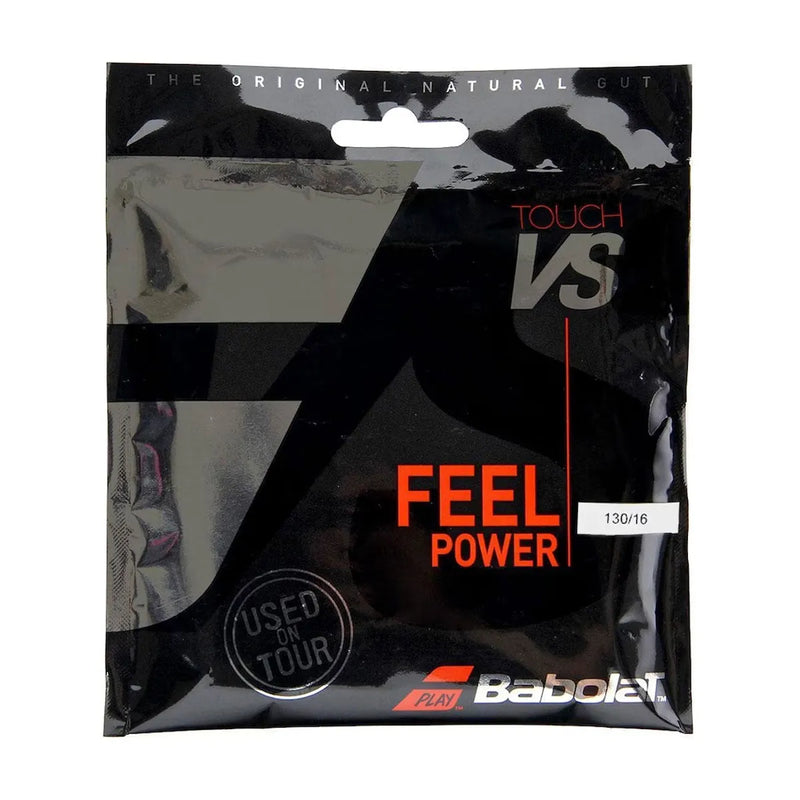 CORDA BABOLAT TOUCH VS 1.30 FEEL POWER  NATURAL