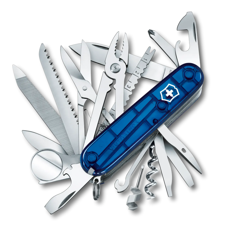 Canivete Victorinox Swisschamp Translúcido
