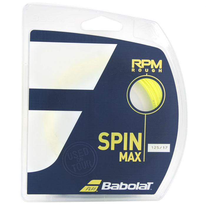 1/2 Encordoamento Já Na Raquete Babolat RPM Rough 1.25