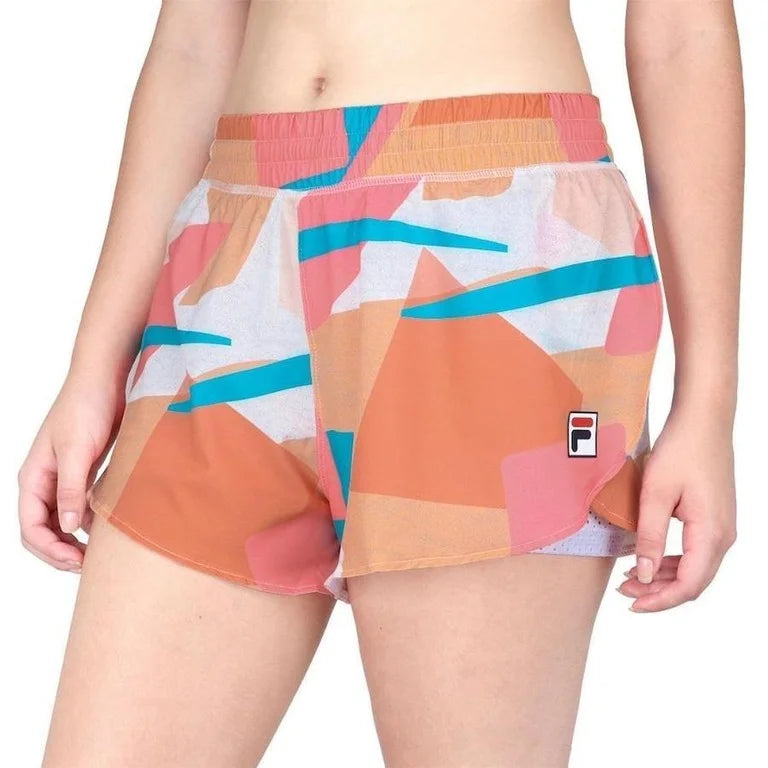 Shorts-Saia Fila Sand Feminino