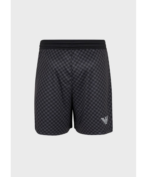 Shorts Emporio Armani Ventus7 Xadrez