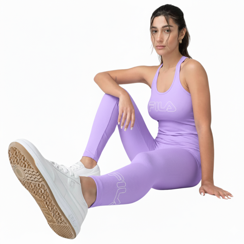 Calça Legging Fila Letter Mid II Feminino