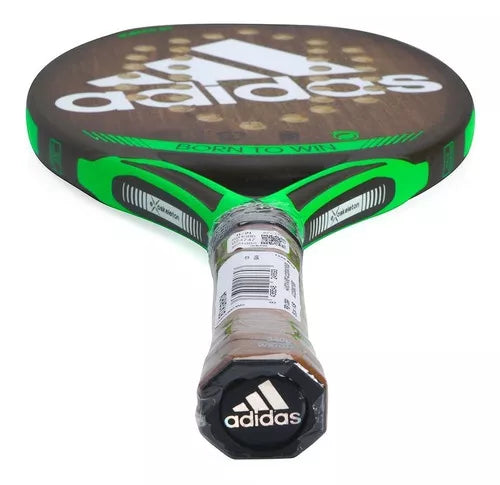 Raquete De Beach Tennis adidas Bt Adipower Green H34 Cor Preto/Verde