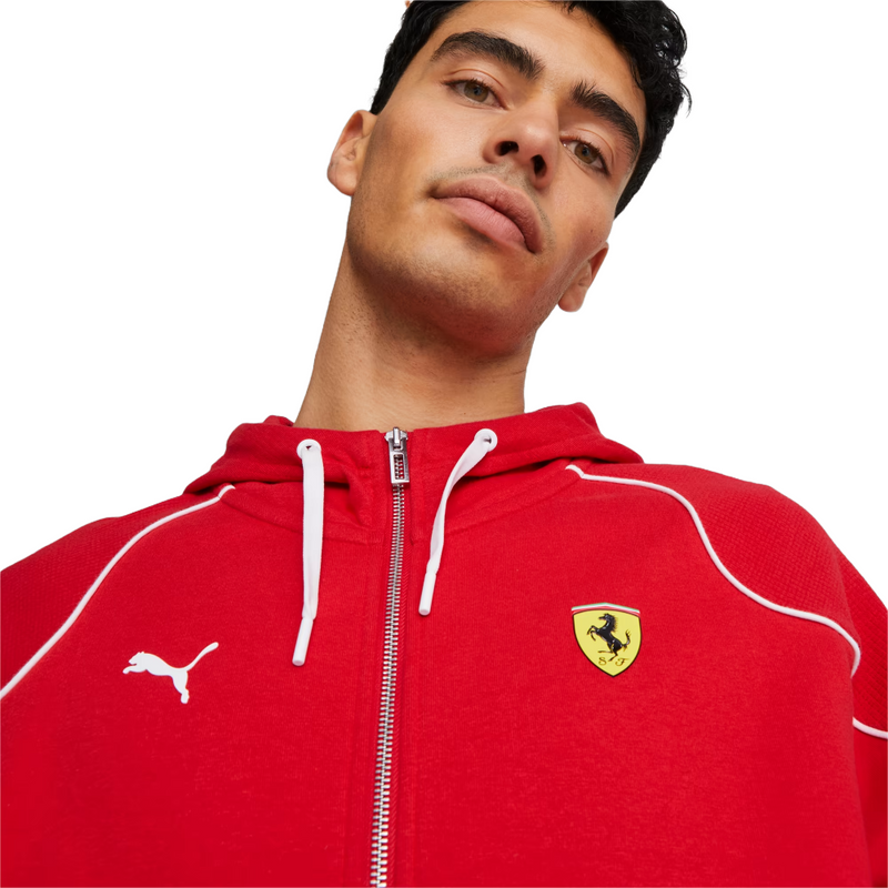 Jaqueta C/ Capuz Ferrari Race Hooded Sweat