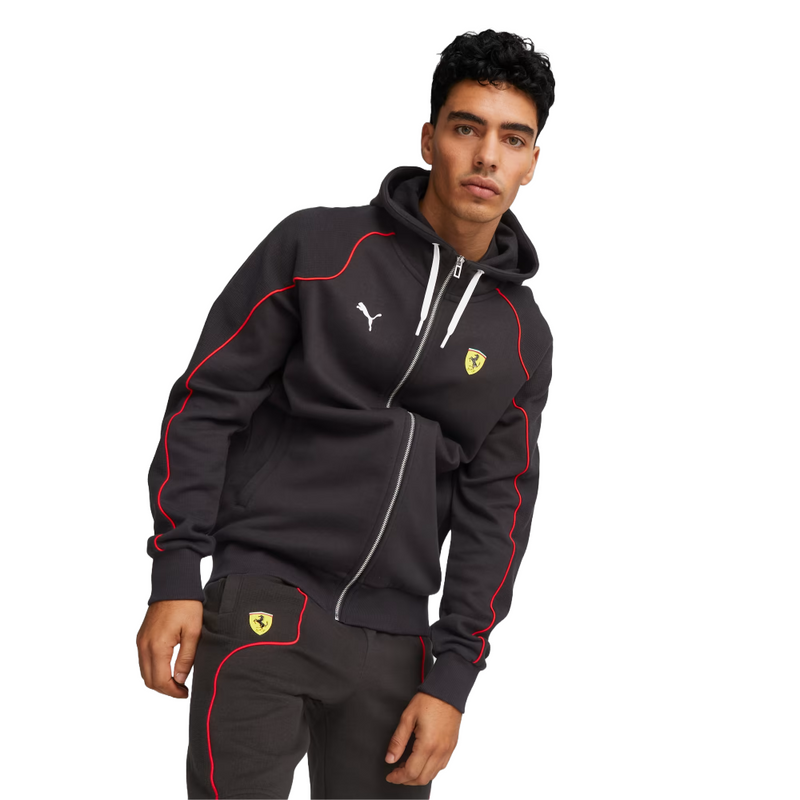 Jaqueta C/ Capuz Ferrari Race Hooded Sweat