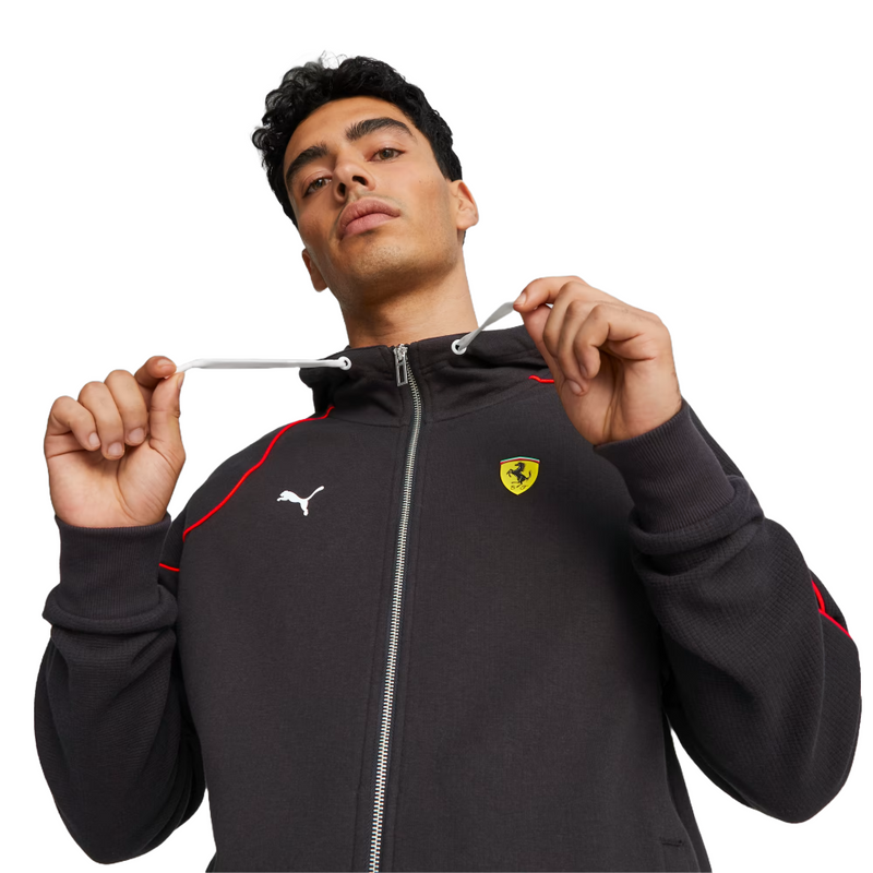 Jaqueta C/ Capuz Ferrari Race Hooded Sweat