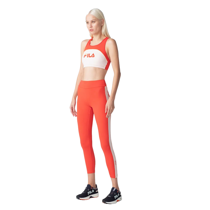 Calça Legging Fila Letter Fit Feminino