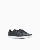 Tênis EA7 Emporio Armani de couro com logo