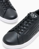 Tênis EA7 Emporio Armani de couro com logo