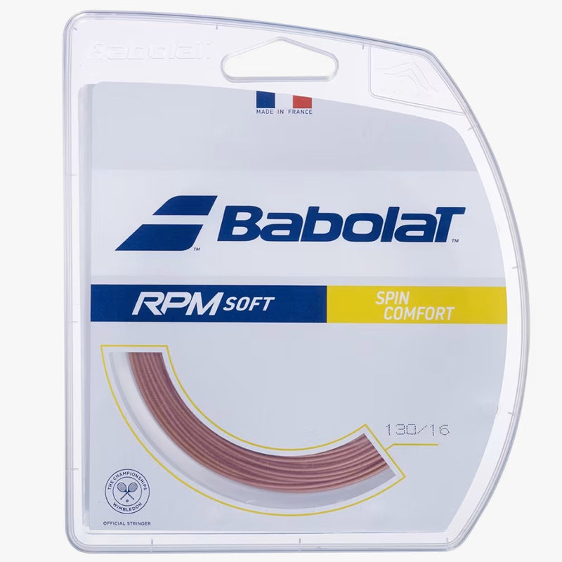 ½ Encordoamento Já Na Raquete Babolat RPM Soft 1.30