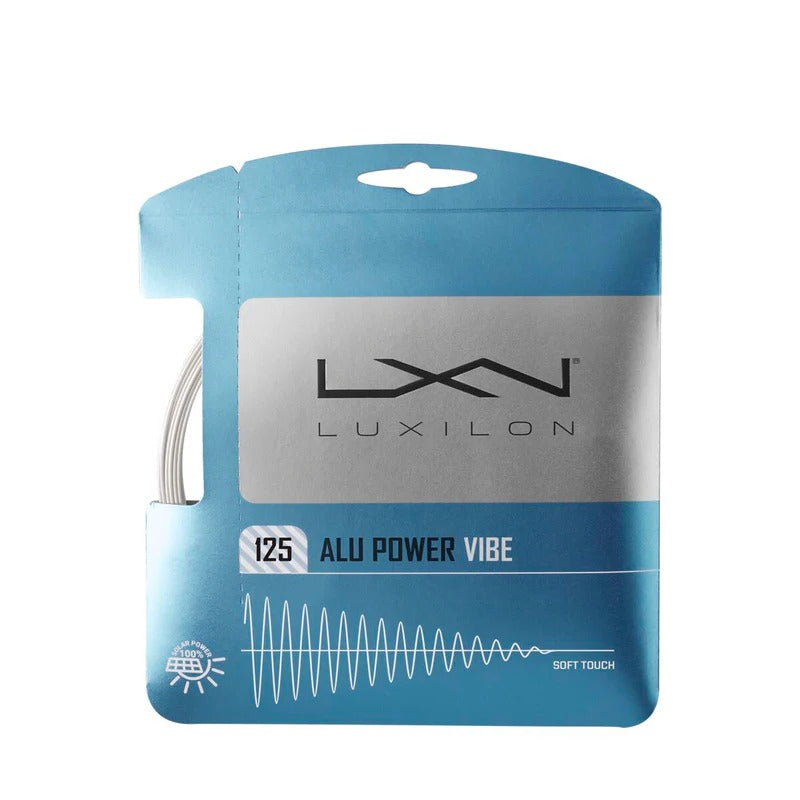 ½ Encordoamento Já Na Raquete Luxilon Alu Power Vibe 1.25