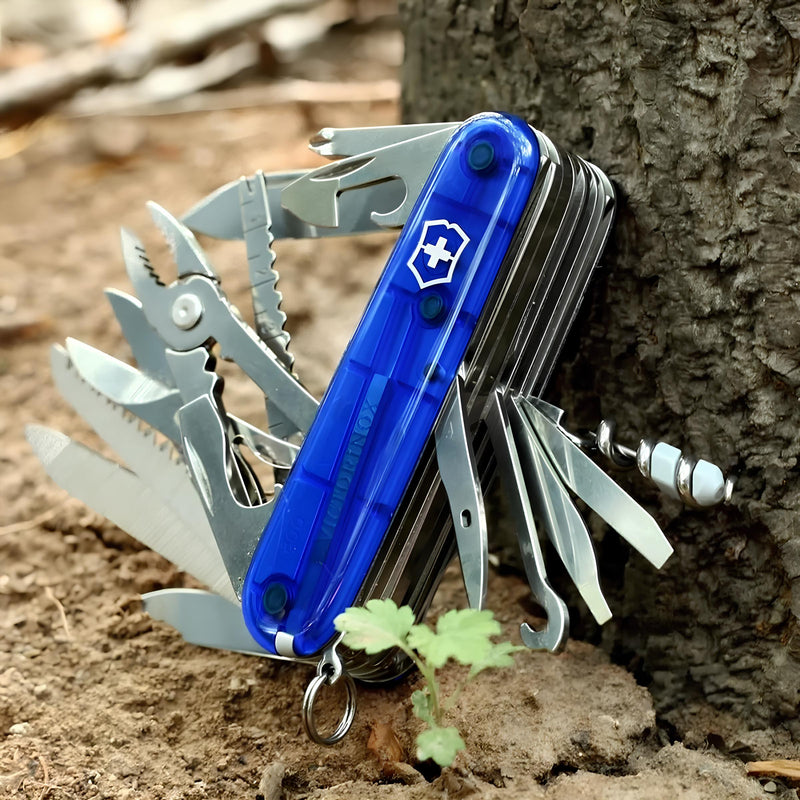 Canivete Victorinox Swisschamp Translúcido