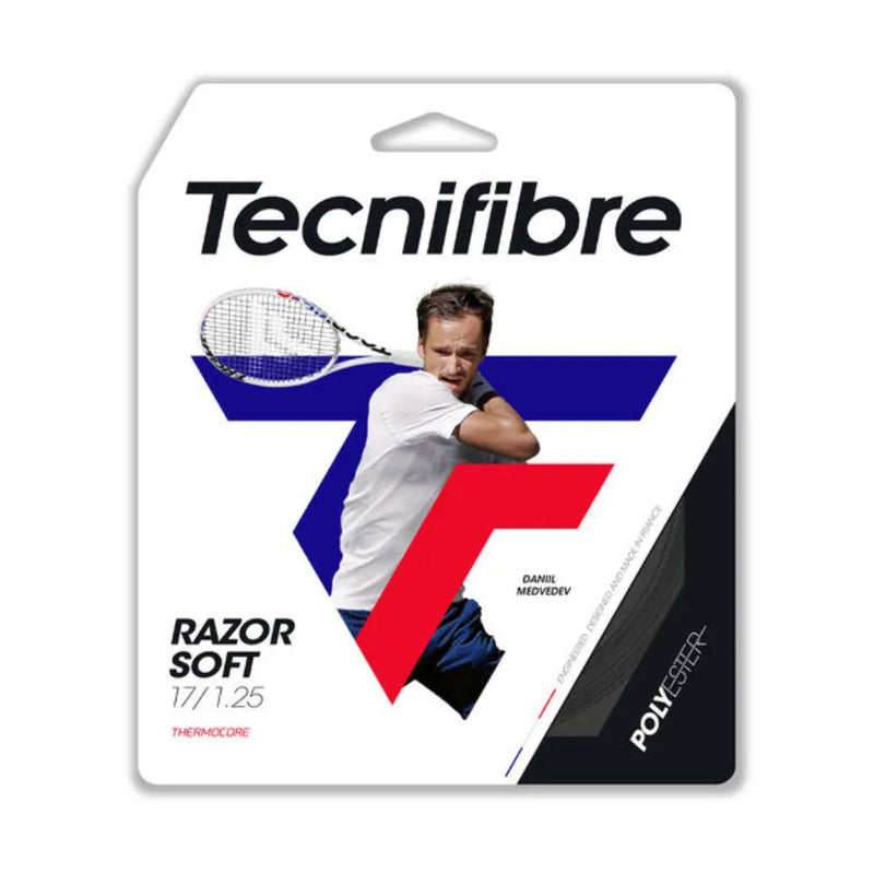 ½ Encordoamento Já Na Raquete Tecnifibre Razor Code Soft 1.25