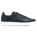 Tênis EA7 Emporio Armani de couro com logo