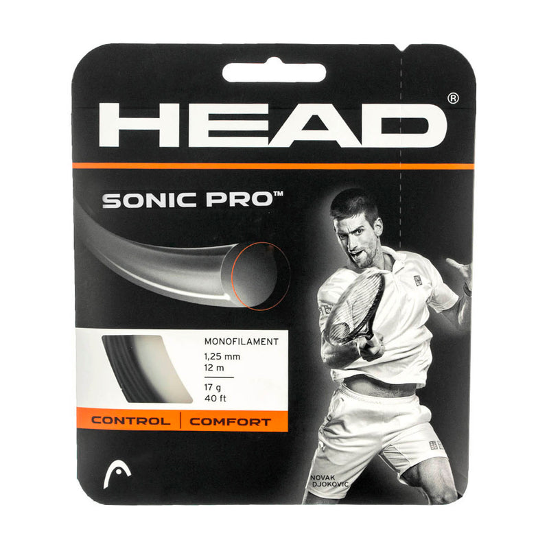 1/2 Encordoamento Já Na Raquete Corda Head Sonic Pro 1.25