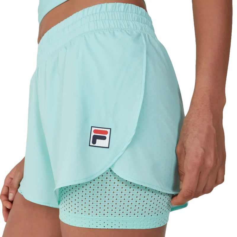 Shorts Fila Feminino Sand Duplo