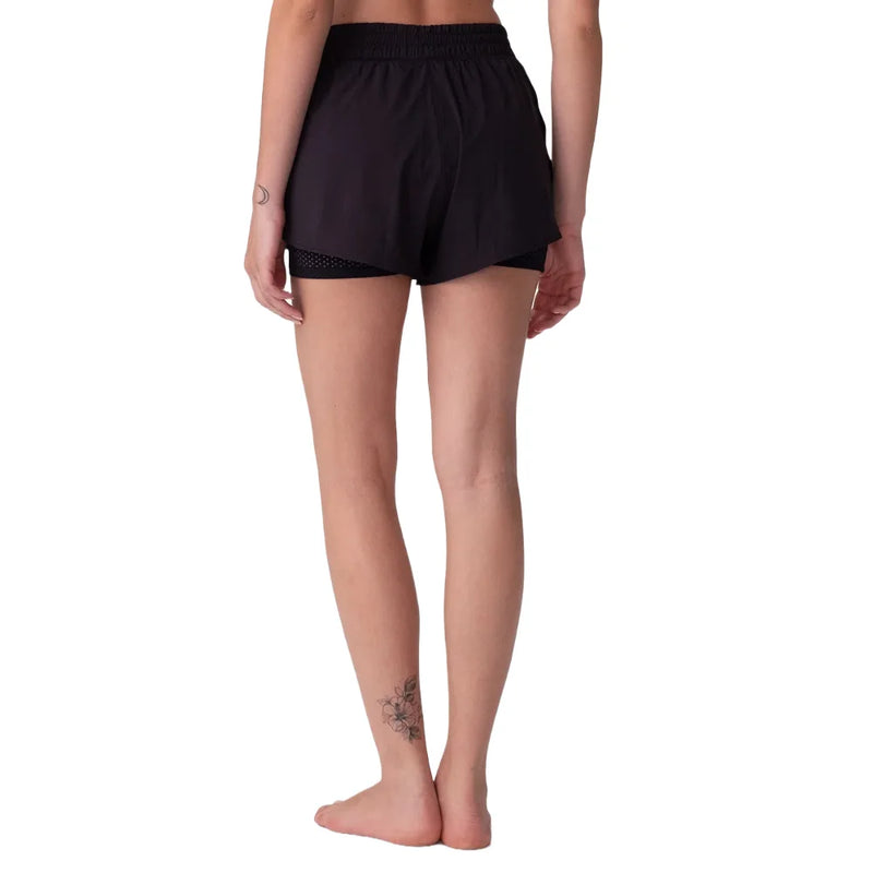 Shorts Fila Feminino Sand Duplo