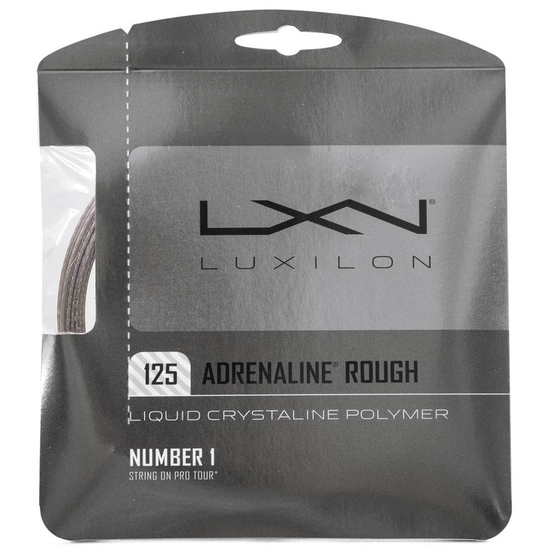 Corda Luxilon Adrenaline 16L 1.25mm Rough Cinza